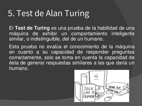 Inteligencia Artificial y Test Alan Turing