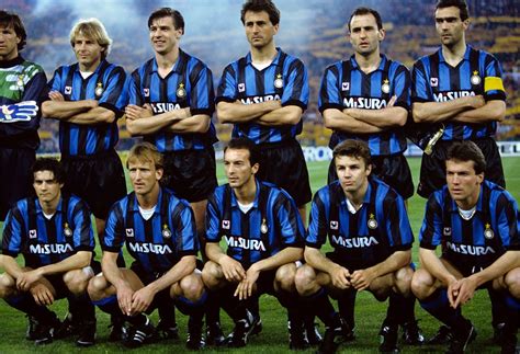 Inter Milan, 1990 91 | Cuore nero azurro | Pinterest ...