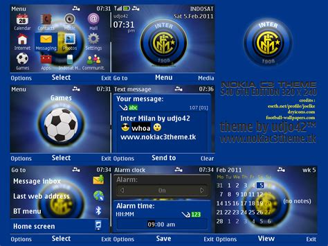 Inter Milan | Nokia C3 Theme