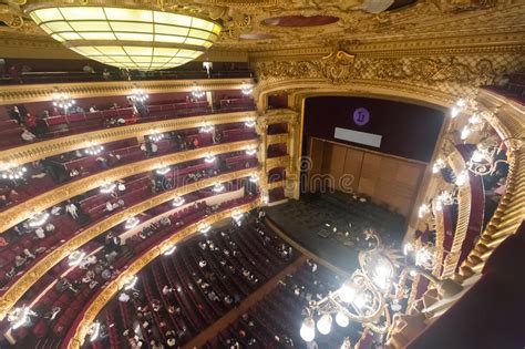 Interior Do Gran Teatre Del Liceu Foto de Stock Editorial ...