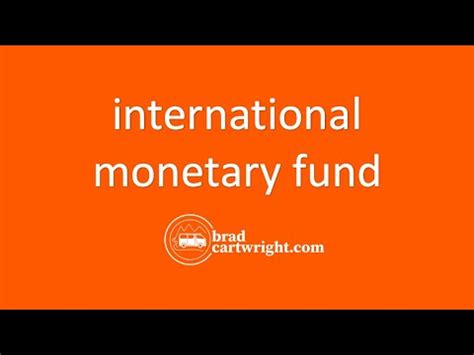 International Monetary Fund  IMF  | Development Economics ...