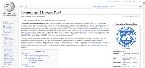 International Monetary Fund   Wikipedia, the free ...
