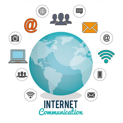 Internet communication | Free Vector