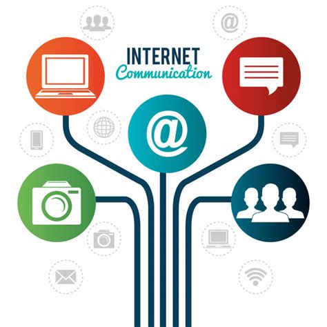 Internet communication Vector | Free Download