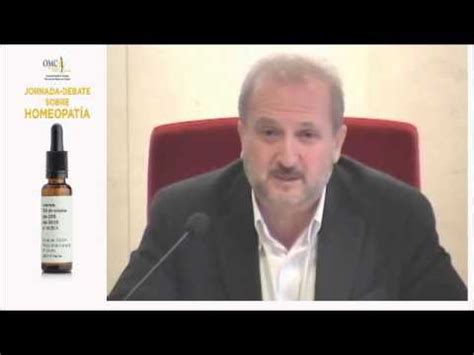 Intervención Vicente Baos Jornada sobre Homeopatía en OMC ...