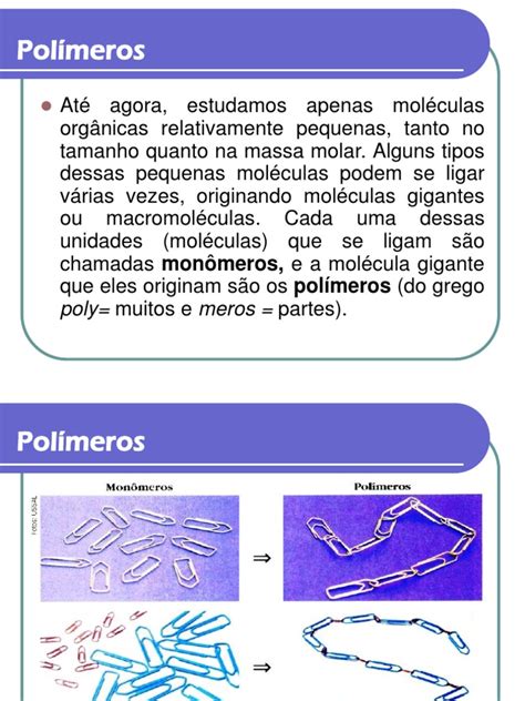 Introdução a polimeros.pdf | Polímeros | Polietileno