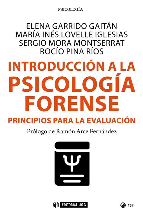 Introducción a la psicología forense :: Editorial UOC   Editorial de la ...