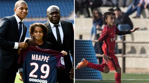 Introducing Kylian Mbappe s Younger Brother,12 Year Old ...