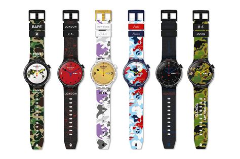 Introducing the Swatch x BAPE Big Bold | SJX Watches