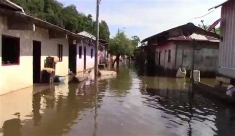 Inundaciones en el sur de Bolívar: 100 familias afectadas por ...