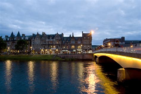 Inverness at night