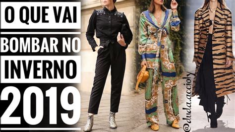 INVERNO 2019 TENDÊNCIAS de moda por Duda Accioly   YouTube