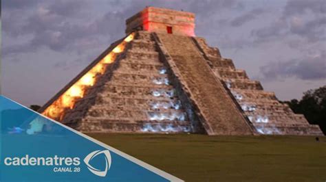 Investigan pirámide de Chichén Itzá   YouTube