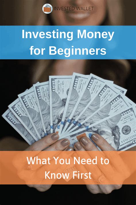 Investing Money for Beginners: What You Need to Know First
