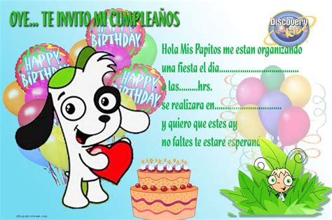 Invitaciones De Cumpleaños De Animales Para Regalar 9 en ...