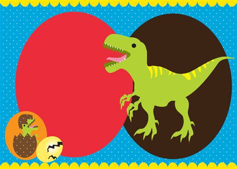 Invitaciones para Fiesta de Dinosaurios Bebés para Imprimir Gratis ...
