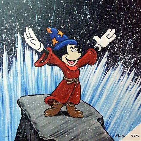 ipernity: Mickey Mouse from  Fantasia  Painting in the ...