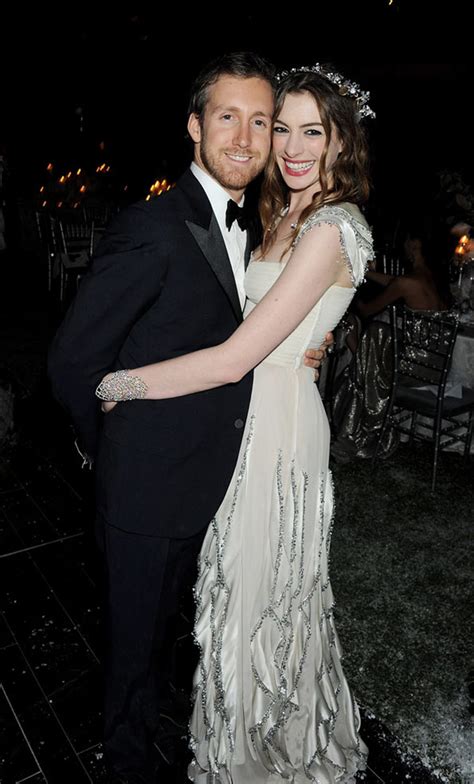 Is Anne Hathaway s marriage to actor Adam Shulman in ...