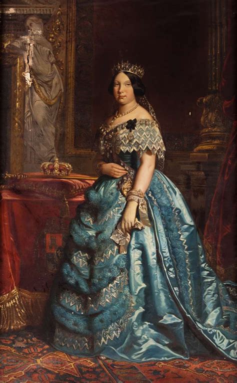 Isabel II of Spain by Federico de Madrazo y Kuntz | 1800s ...