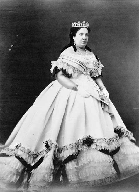 Isabel II of Spain wearing a crinoline photo | Grand ...