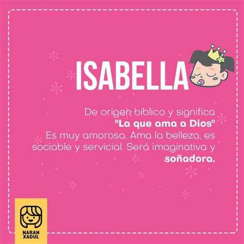 Isabella | Naranxadul