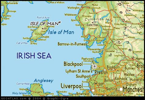 Isle of Man Regions Map | United Kingdom Map Regional City ...