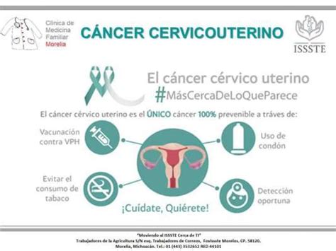 ISSSTE se suma a la campaña contra el cáncer Cérvicouterino