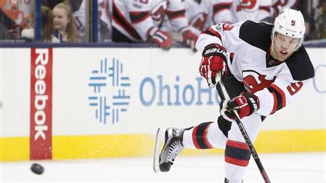 It took a while but New Jersey Devils forward Taylor Hall ...