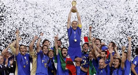 Italia Francia, finale del 9 luglio 2006: gli azzurri ...