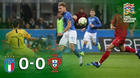 Italia   Portugal: resultado, resumen y goles  0 0  | Liga ...