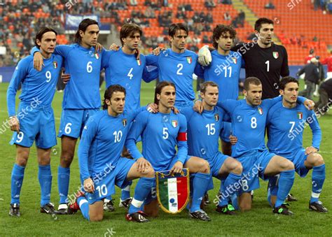 Italian national soccer team pose prior friendly Editorial ...