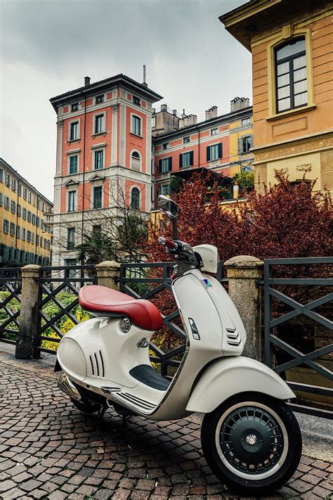 Italian vespa in Italy Photograph by Alexandre Rotenberg