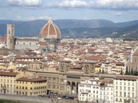 Italy Italia Firenze Florencia vista panorámica de la ...