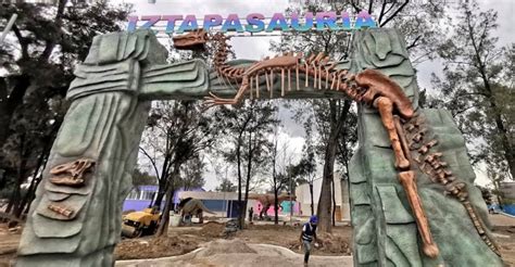 Iztapasauria, el parque que albergará Dinosaurios en la CDMX
