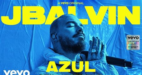 J Balvin presentó  Azul  su nueva canción
