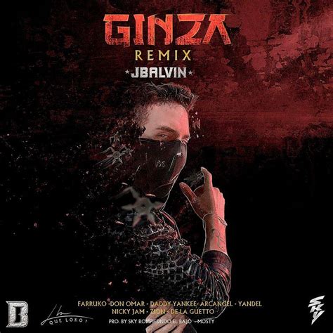J Balvin – Ginza  Remix  Lyrics | Genius Lyrics