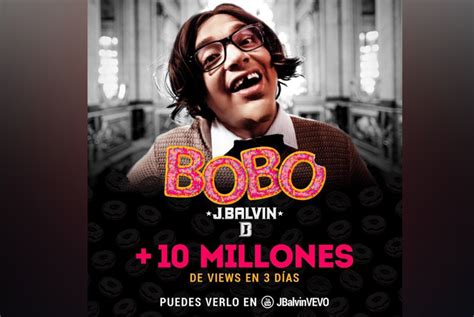 J Balvin ya es millonario con su canción Bobo Univision
