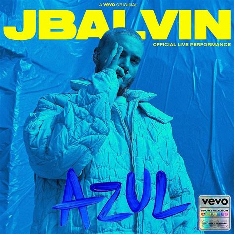 J Balvin’s Instagram profile post: “AZUL en vivo !!  ...