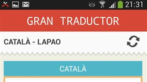 Ja hi ha un traductor LAPAO català