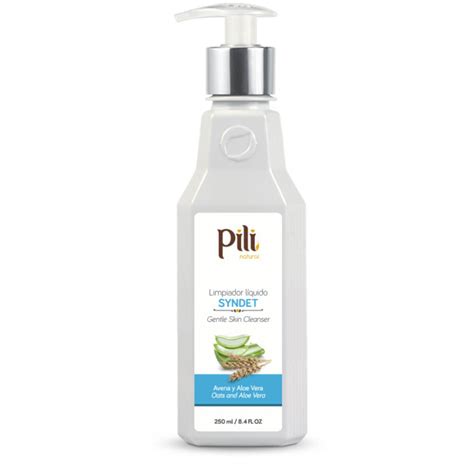 Jabón Syndet Pili   Con pH controlado que conserva el manto de la piel