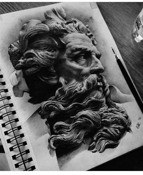 Jack Ede | Sketches pro | Zeus tattoo, Tattoos, Tattoo drawings