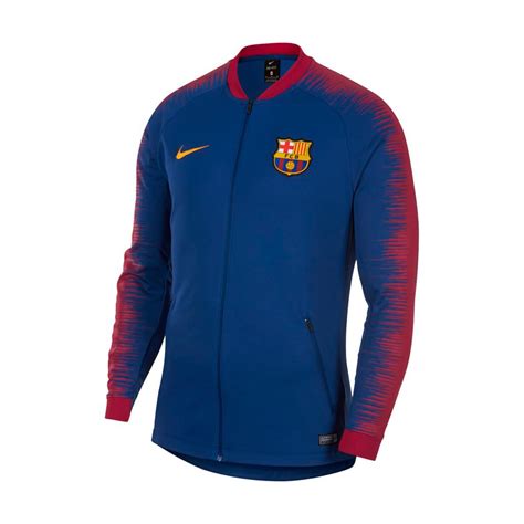Jacket Nike FC Barcelona Pre Match 2018 2019 Deep royal ...
