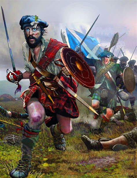Jacobite Rebellion in Scotland | Scottish warrior ...
