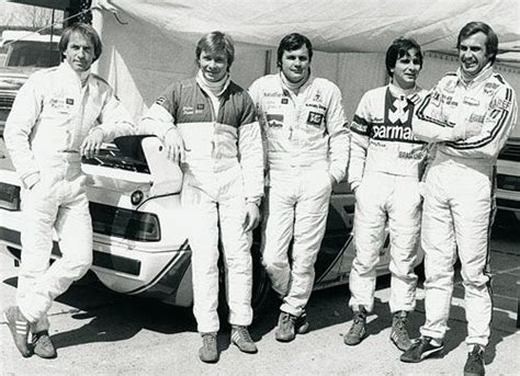 Jacques Laffite and Didier Pironi in the BMW procar series with Alan ...