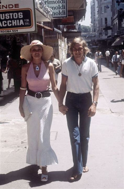 James Hunt and his first wife... | Anni 70