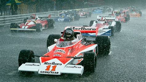 James Hunt & Niki Lauda   1976   Japanse GP  Fuji ...