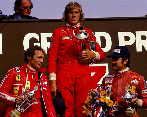 James Hunt, Niki Lauda, Clay Regazzoni