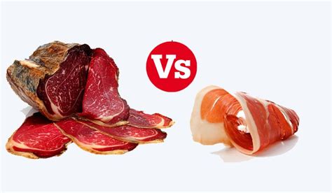 Jamón serrano versus cecina, ¿cuál es mejor nutricionalmente?