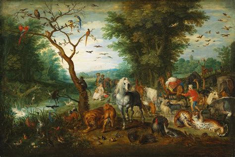 Jan Brueghel the Elder: The Animals Board Noah s Ark