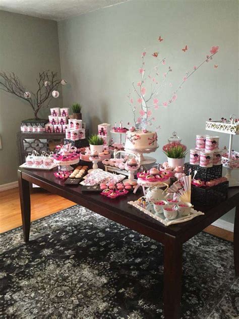 Japanese Cherry Blossom Birthday Party Ideas in 2019 ...